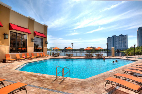 Pool View Ramada Orlando Resort