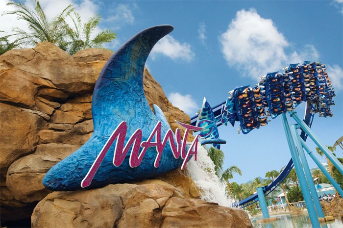 SeaWorlds Manta Roller Coaster Costume